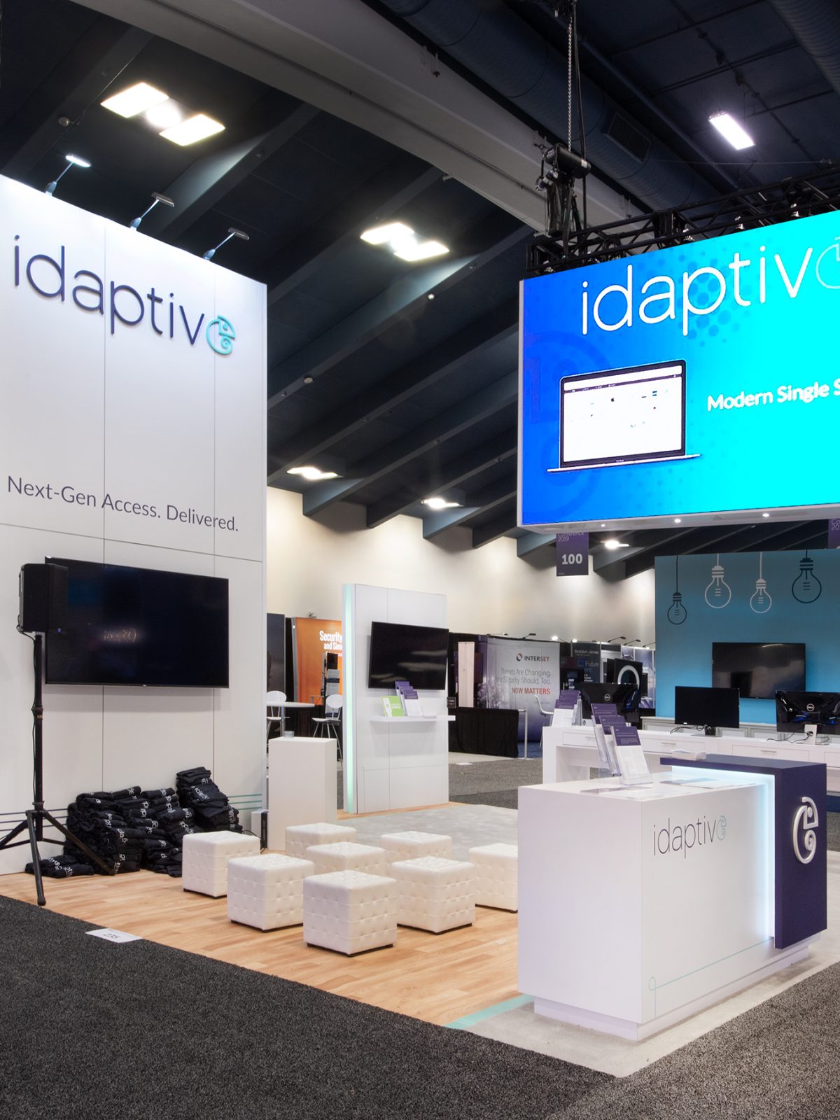 Trade Show Booth LED Screen Rental (2)